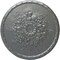 Ekena Millwork Anthony Harvest Ceiling Medallion (Fits Canopies up to 2 1/8"), 22 1/2"OD x 1 1/4"P, Platinum CM22ATPLS - alternate 1